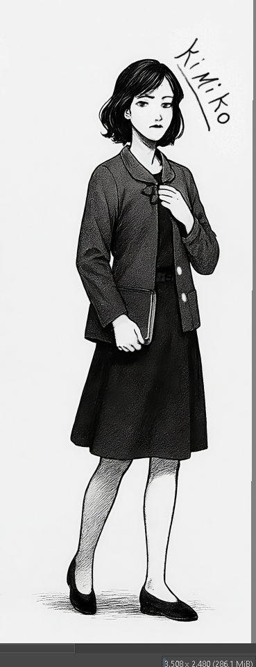 Kimiko Lineart