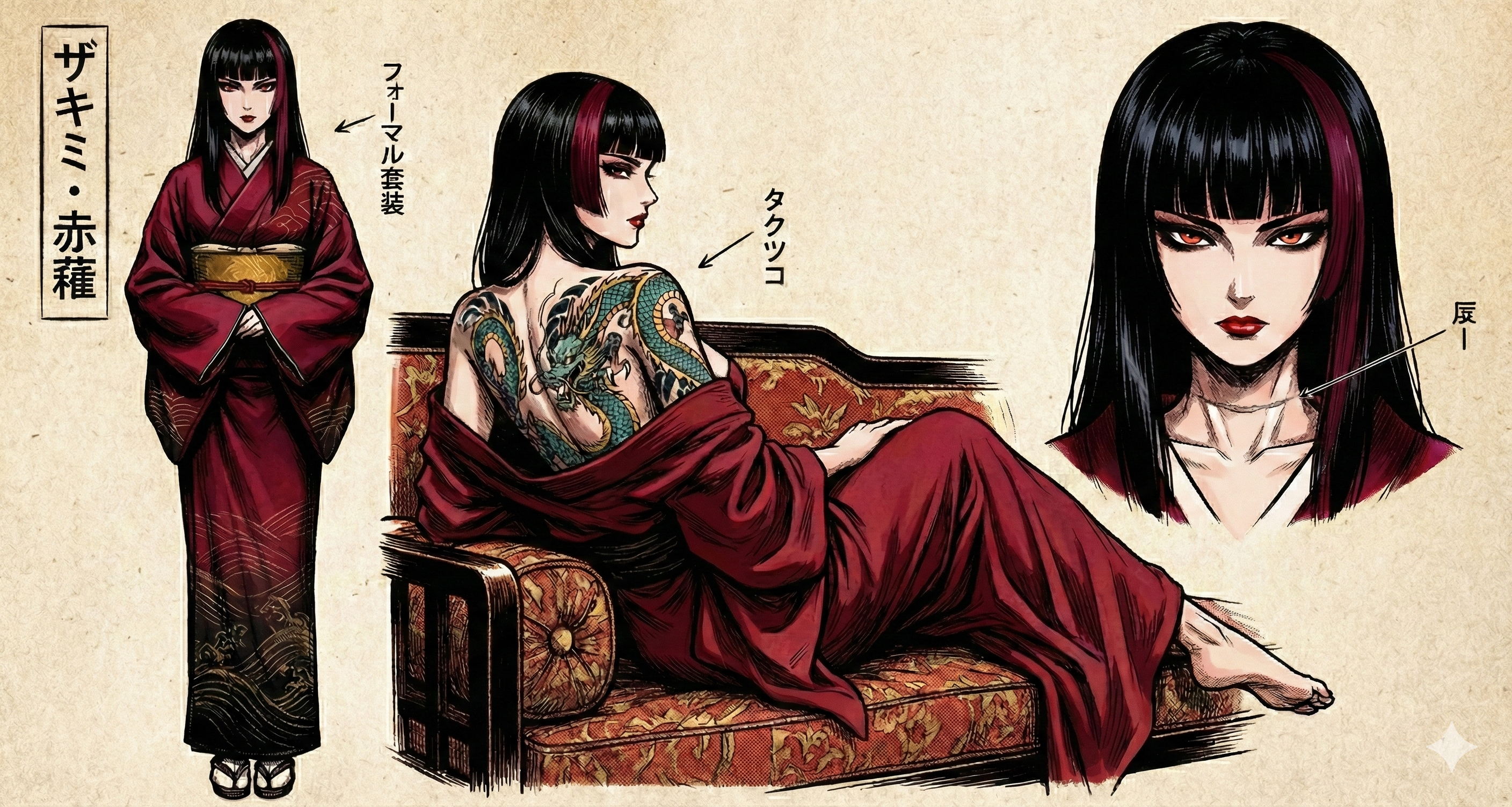 Zakimi Akane Artwork